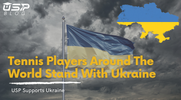 Tennis Players Around The World Stand With Ukraine